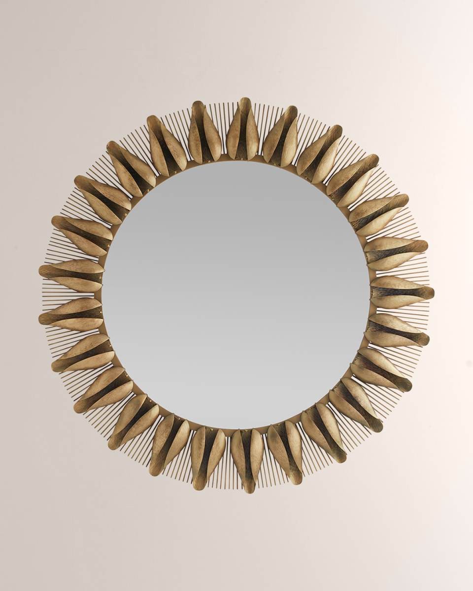 Goldie Wall Mirror, 50" Round